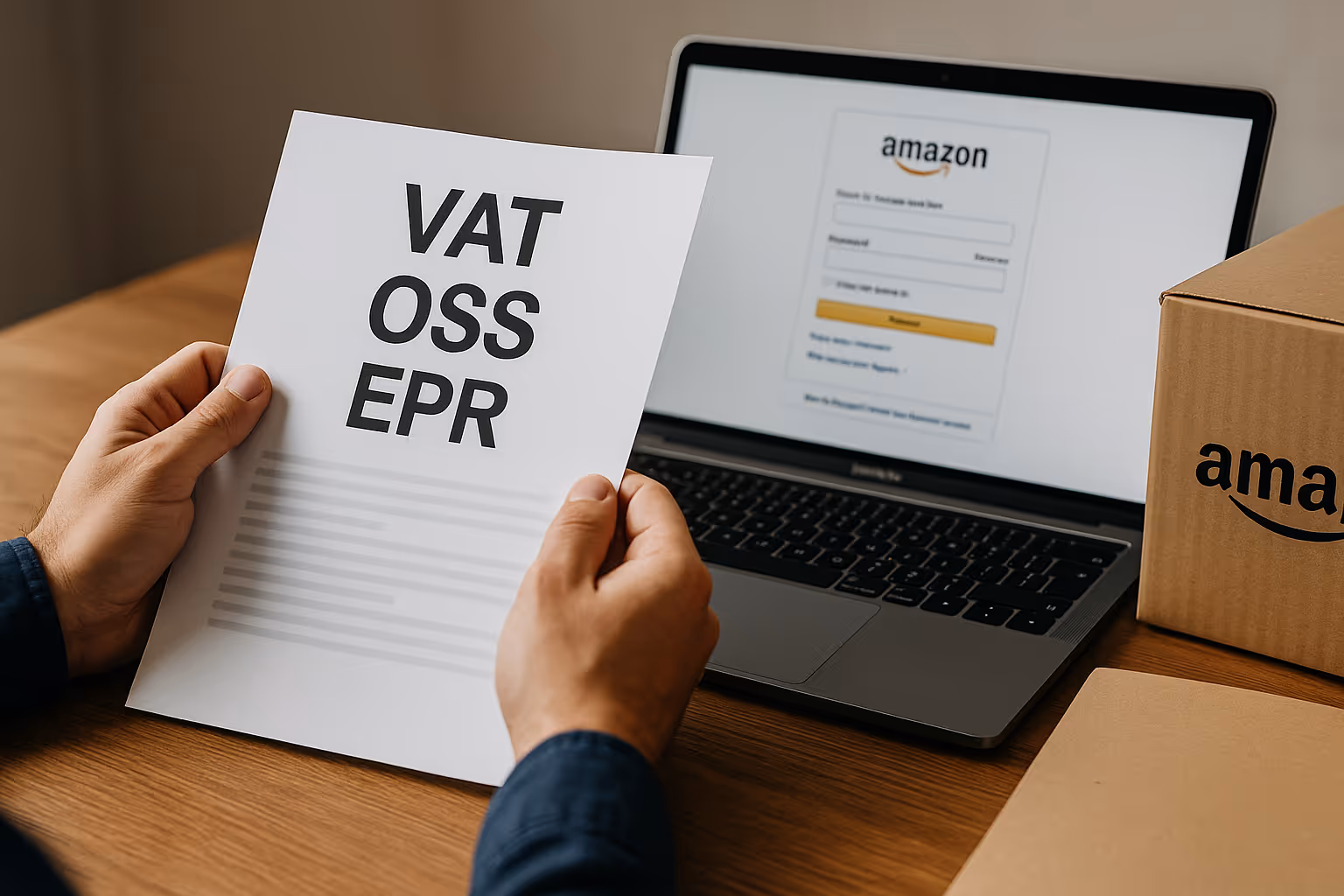 Amazon taxes: VAT, OSS, EPR